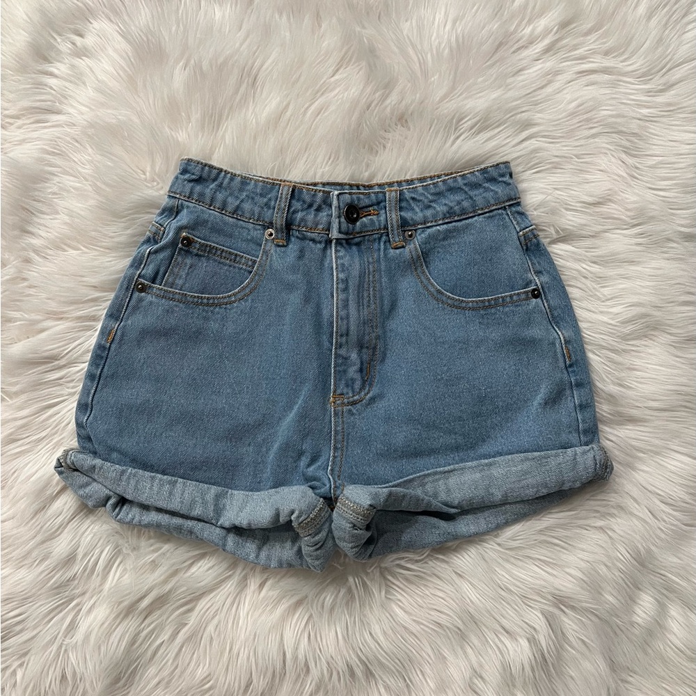 Princess Polly Classic Blue Jean Shorts